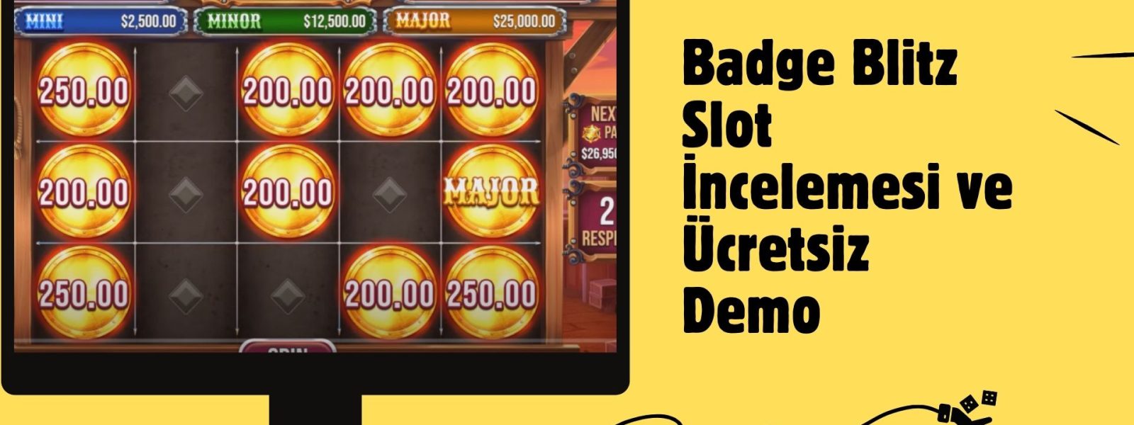Badge Blitz Slot incelemesi ve Ücretsiz Demo