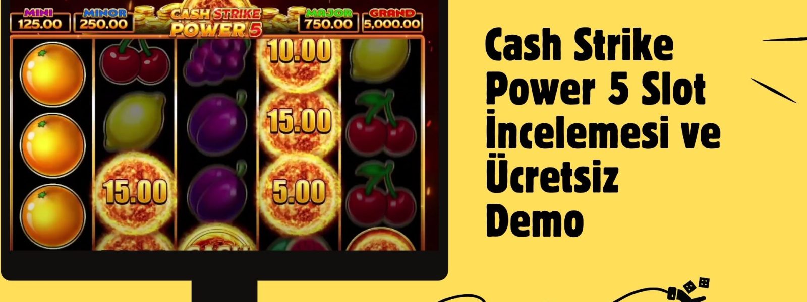 Cash Strike Power 5 Slot incelemesi ve Ücretsiz Demo